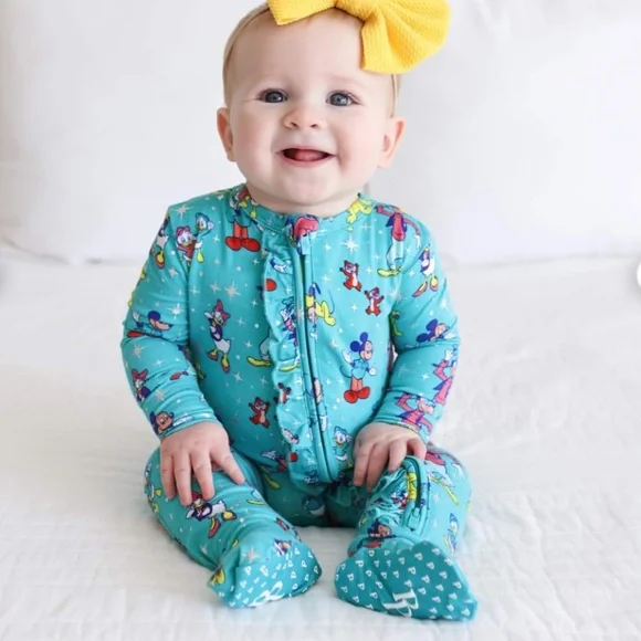 Posh Peanut | Disney Bamboo Footie size 3-6 months - Picture 2 of 10